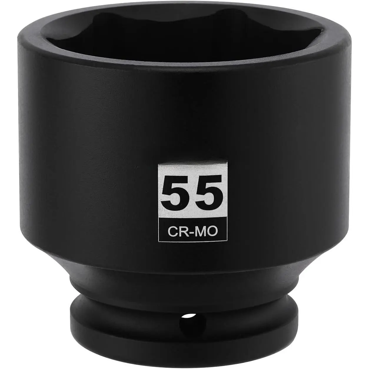 3/4" Drive CR-MO Steel Shallow Metric Socket - 42mm 6-Point Torque Boost Hand Tool for Axle Nuts Removal (42 mm specification included)