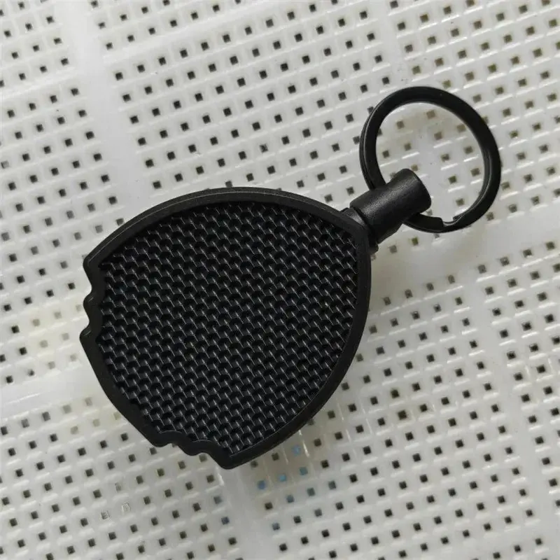 Anti-Theft Metal Keychain with Elastic Strap, Sporty Extendable Key Ring, Anti-Loss Gyroscopic Design, Durable and Secure, Keychain For Backpack