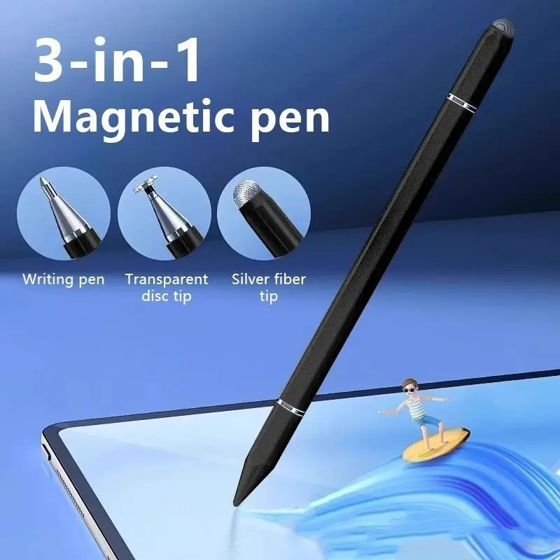 Universal Capacitive Digital Stylus Pen, Slim Abs Material, Battery-Free, Precise Tip, Compatible with All Touchscreens, Ideal for Drawing and Notes