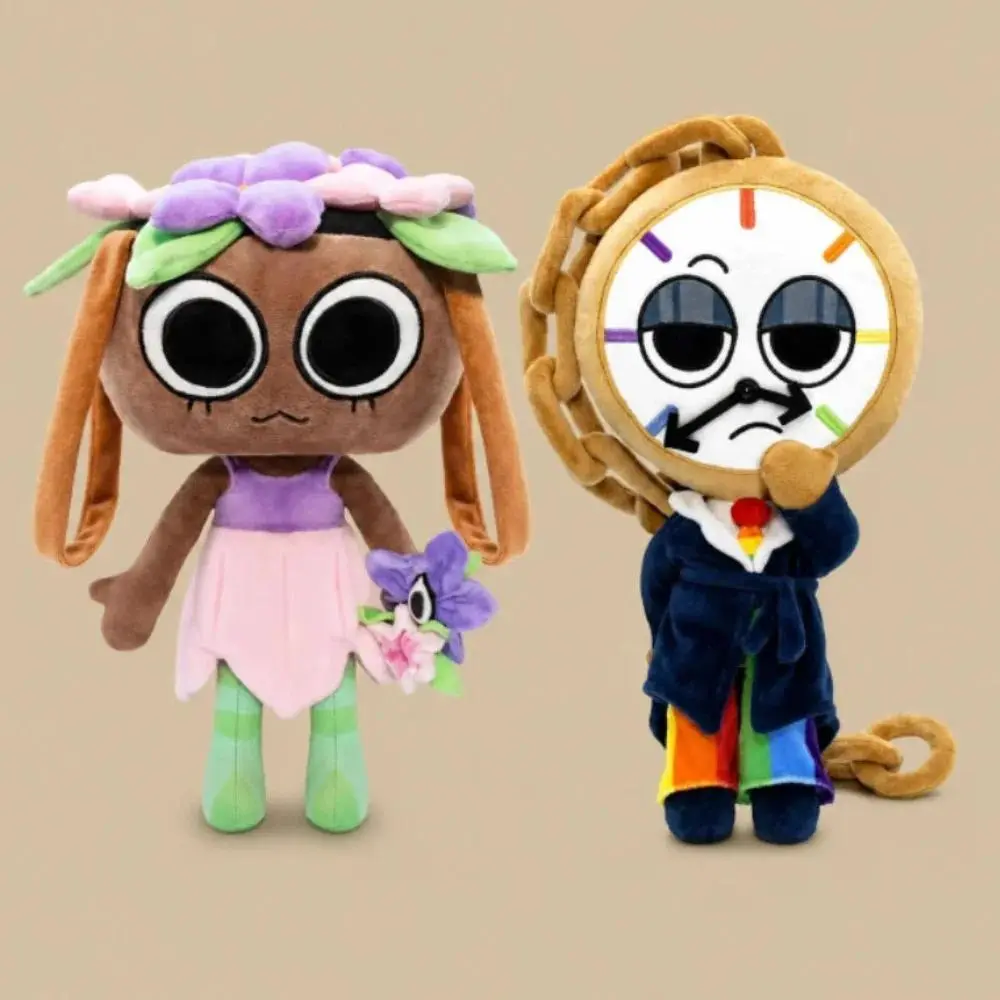 35cm Scraps Dyle Deluxe Plush Toys Game Peripheral Figure Bassie Doll Room Decor Soft Stuffed Toys for Kids Birthday Gifts