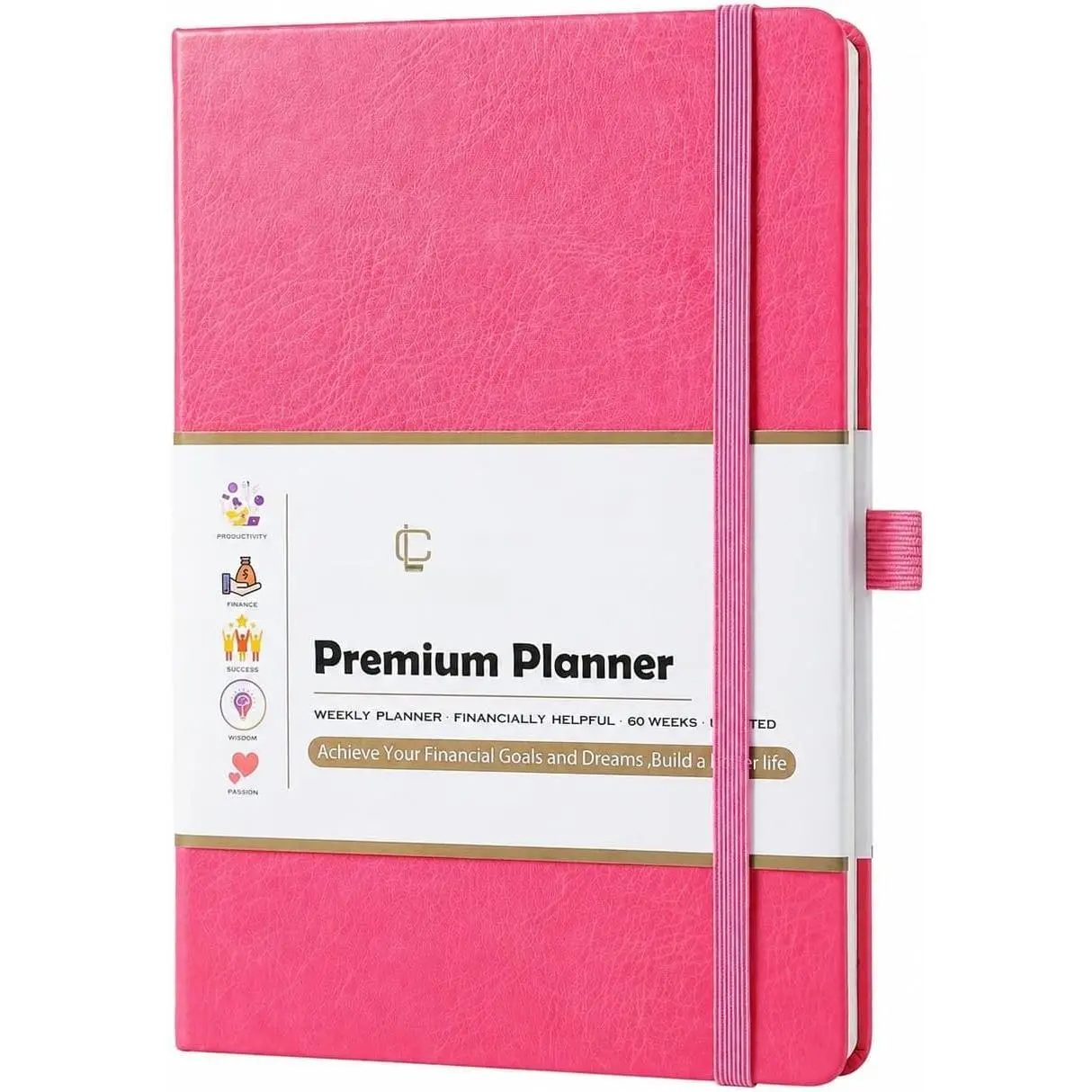 Planner 2025-2027, 36 Months Weekly and Monthly Planner with Budget & Goal Setting, 8.3" x 5.7", Flexible Cover, Daily Organizer with Inner Pocket, Bookmarks, Pen Holder for School Office ,