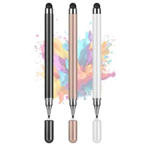 3PCS Tablets Stylus Pen for All Touchscreen with Precision Disc Tip, 2-in-1 Universal Stylus Compatible with Android, iOS, and Phone – Perfect for Writing Drawing and Note-Taking