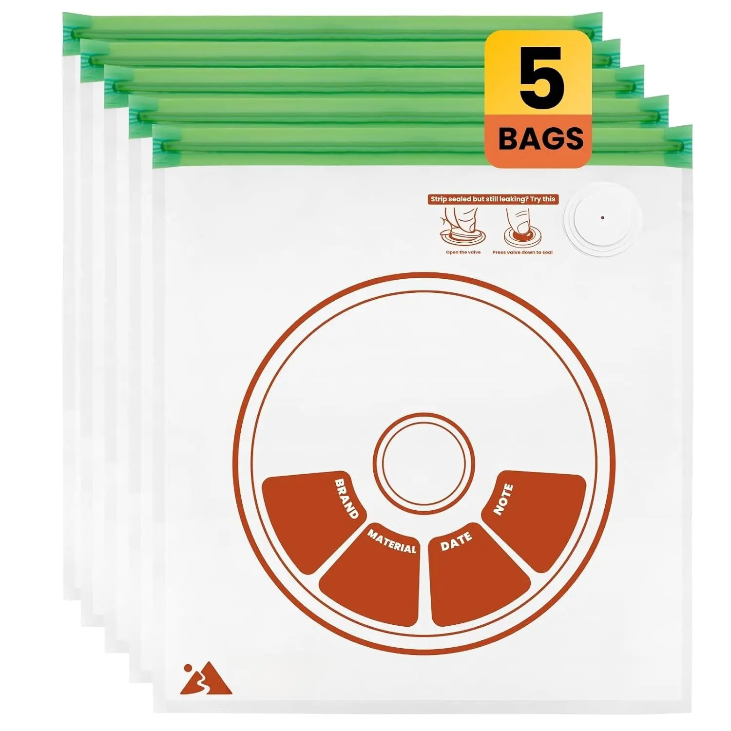 Printer Filament Storage Bags – Vacuum, -Proof & , Humidity Resistant,  (13 x 15 Inches, 5 Bags)