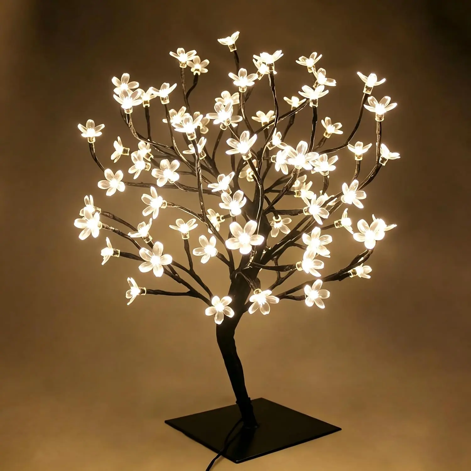 23inch 90 LEDs Cherry Blossom Tree Lights Desk Top Bonsai Tree Lamp with Low Voltage Transformer, Ideal for Christmas Wedding Party Bedroom Home Decoration (Warm White)fidget toys