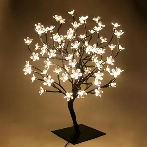 23inch 90 LEDs Cherry Blossom Tree Lights Desk Top Bonsai Tree Lamp with Low Voltage Transformer, Ideal for Christmas Wedding Party Bedroom Home Decoration (Warm White)fidget toys