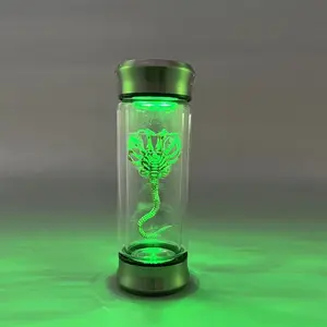 Alien Glow Jar Xenomorph Specimen Facehugger Chestburster Embryo Glass Jar Movie Prop Replica Home Decor Desktop Crafts