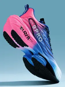 Women's Fluorescent Green High-Appearance Air Cushion Sneakers, High-Elastic Rebound, Anti-Slip & Wear-Resistant, Trendy Design, Versatile Running Shoes