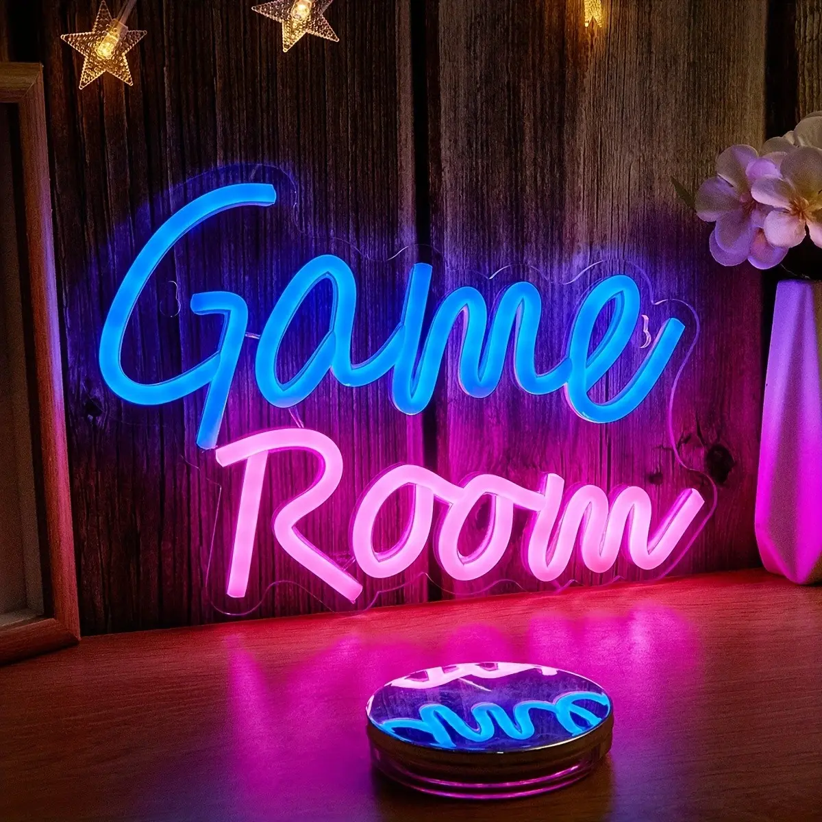 Game Room LED Neon Sign, USB Powered LED Neon Light, Decorative LED Atmosphere Lights For Wedding Birthday Party Holiday Man Cave Bar Bedroom Game Room Home Wall Decor, Y2K Lighting