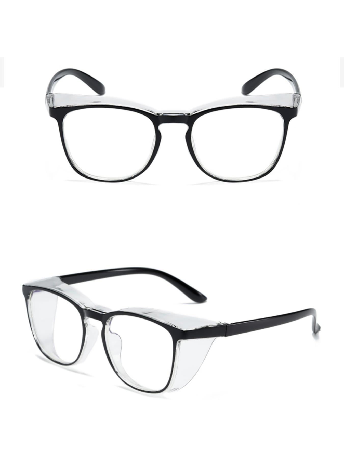 Casual Full Rim Eyeglasses for Women & Men, 2 Pairs Fashion Eyeglasses for Work, Daily Clothing Decor, for Student Daily