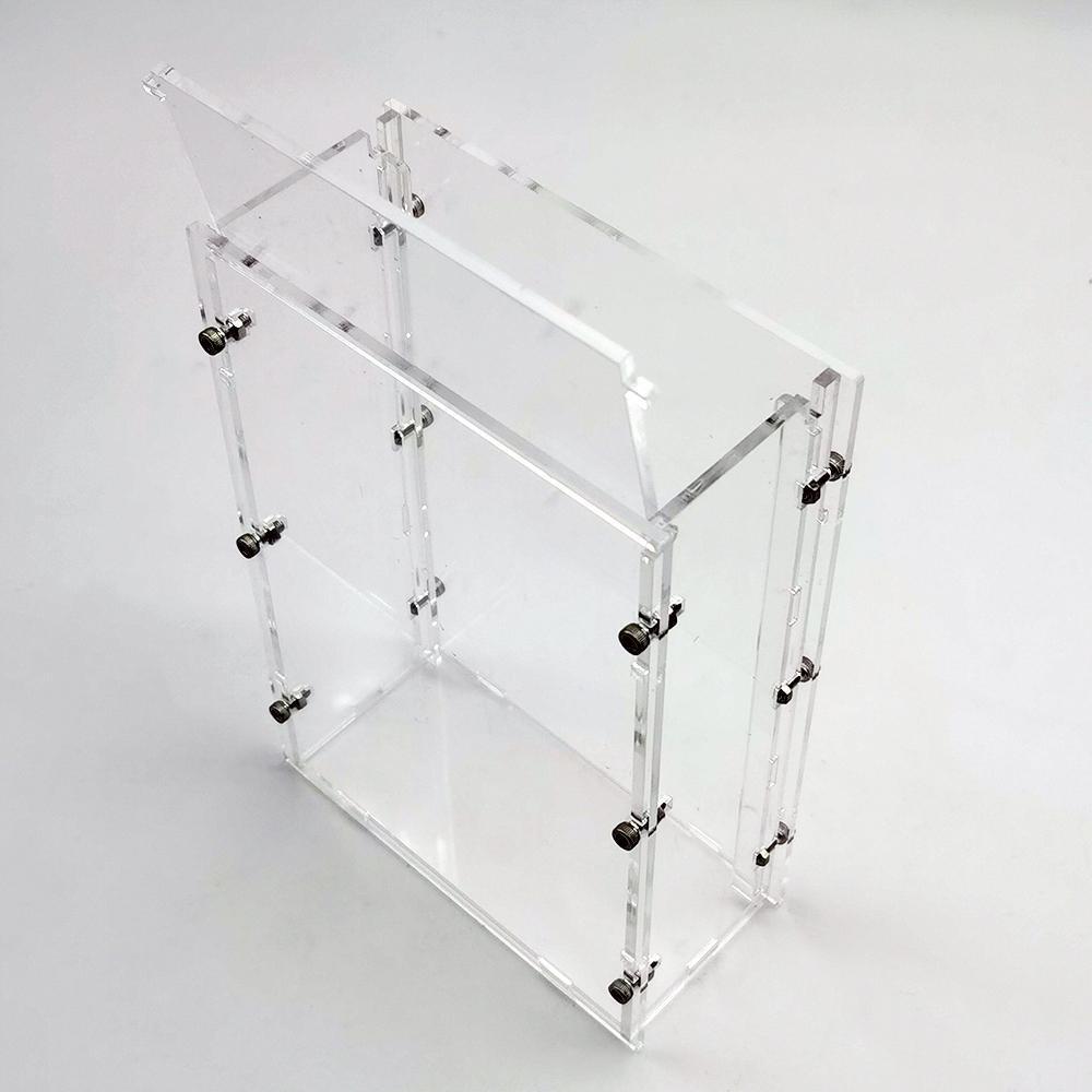 Bob 1/64 Model Car Display Case (without cars in pictures) For Hotwheels Acrylic Transparent High Grade Screw Fixed Display Box