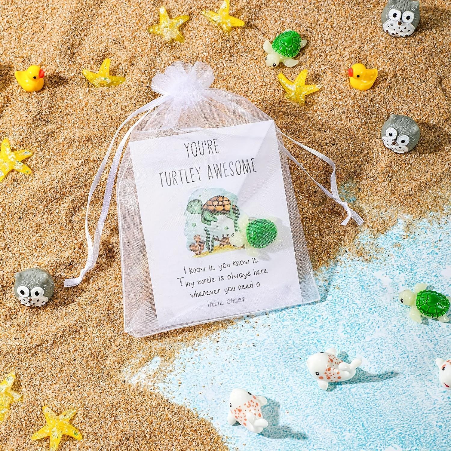 Animal Themed Appreciation Gift, 25 Sets Including Decoration & Card & Storage Bag, Inspirational Gift for Coworkers, Birthday, Get Well, Good Luck, Events, Holidays, Gift Bags, Party Favor Bags