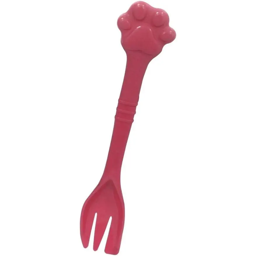 Feeding Scooping Can Tin  Fork Mixing Spoon  7.48Inch