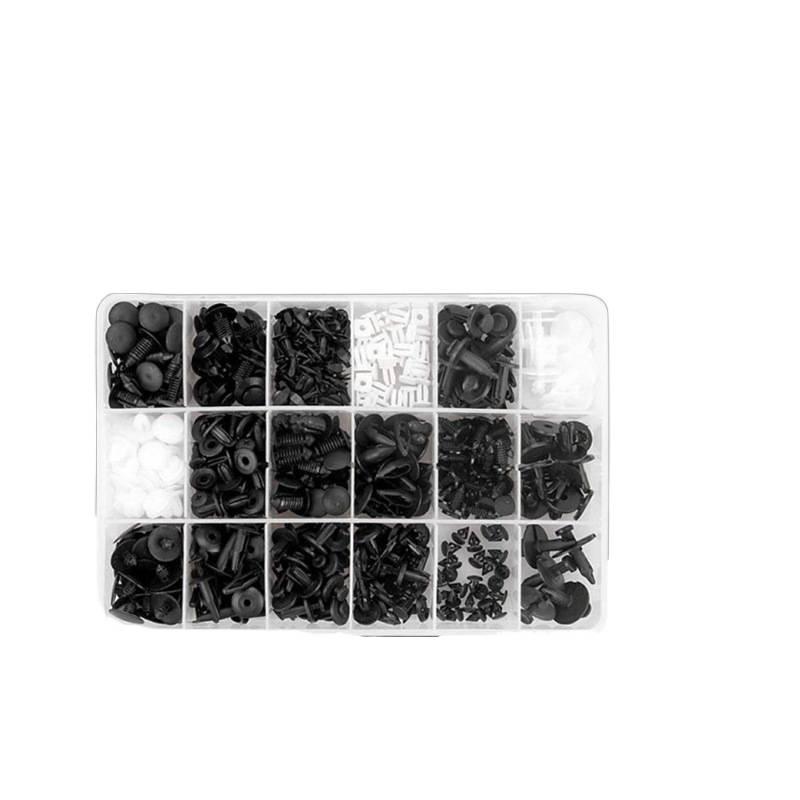 Plastic clip box set of clips for car modification accessories, door panel clips, interior lining bumper door panel clips