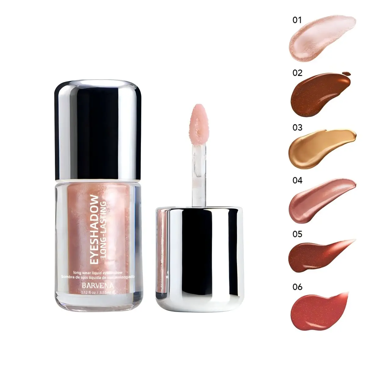 Long-Lasting Liquid Eyeshadow, Smudge-Proof & Waterproof, Smooth Application, Multi-Use Eye Shadow, Perfect for All-Day Wear, Eye Shadow Makeup