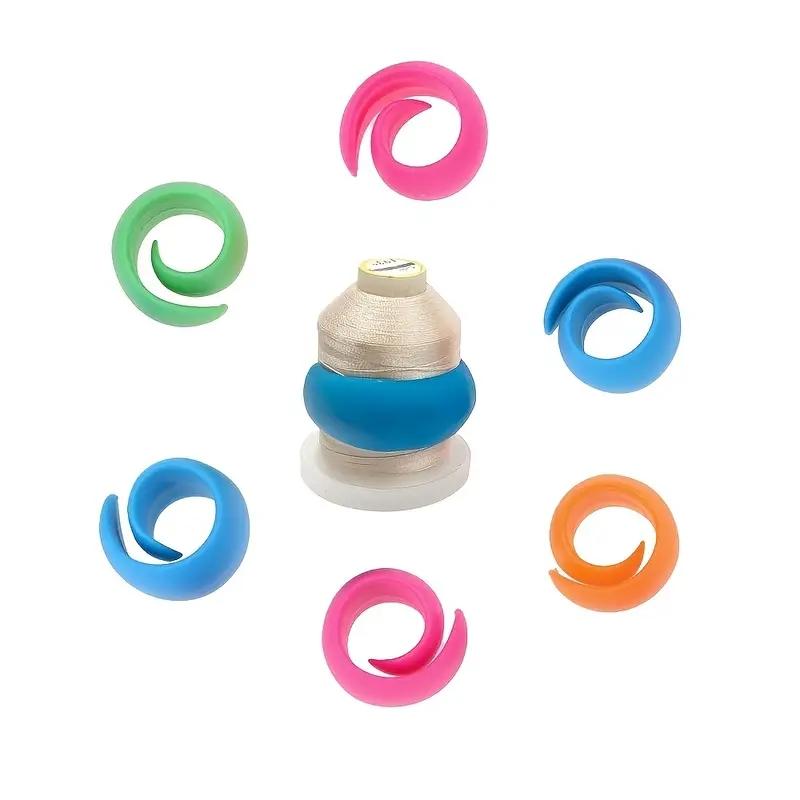 Random Color Thread Spool Saver, 24pcs Thread Spool Hugger, Sewing and Embroidery Machine Thread Spools, Sewing Supplies Crafts