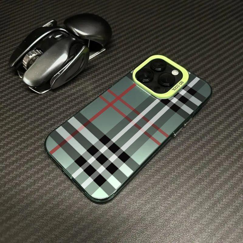 Luxury Shockproof TPU-Plastic Protective Smartphone Casing & Accessory, Stylish Classic Plaid Tech Accessory, Durable Protection for iPhone 17,16,16E,15,14,13,12,11,X,XS,XSMAX,7P,8P & a6 Series, Ideal Christmas Gift,summerwins summerwins