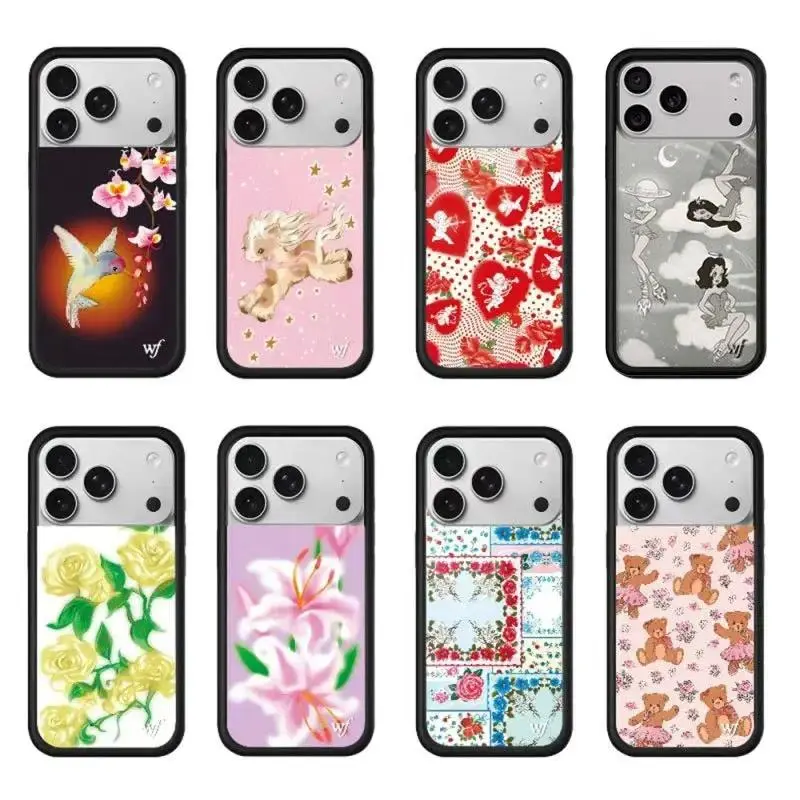 Wildflower Girl Moon Rachel Sennott Phone Case for iPhone 17 16 15 14 13 12 Pro Max Plus wf Love Lemons Angel Cupid flower Cover