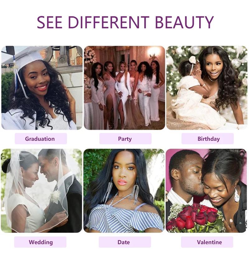 [Bling Hair ]  13x4 13x6 Deep Wave HD Lace Front Wig Human Hair 180% density Transparent Lace Frontal Wigs For Women Real Hair Wigs PrePlucked Lace Front Wig