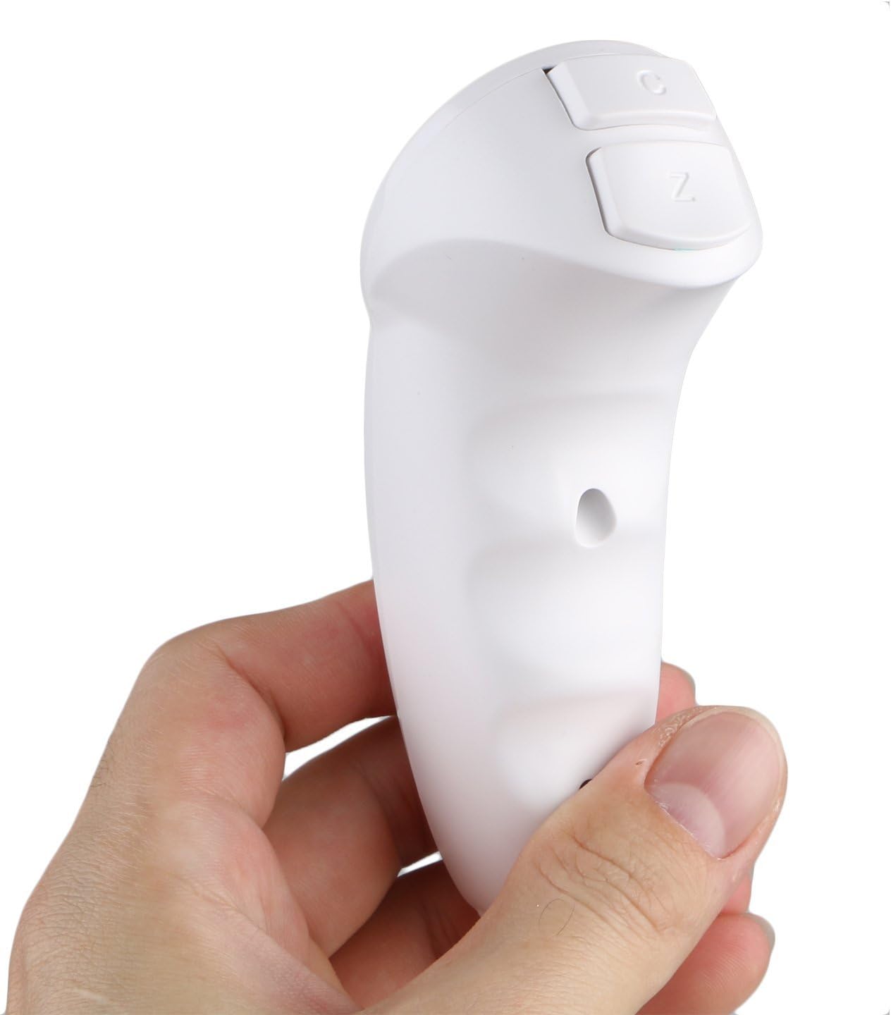 2Packs Nunchuck Controller Remote Replacement for  Nunchuk Wii Wii U Console White