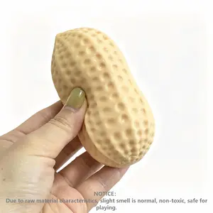 Simulated Peanut Squeeze Toy, Decompression Relief, Unisex Asmr Sensory Toy, Anti-Stress Gift, Relieves Anxiety, 1pc/2pcs