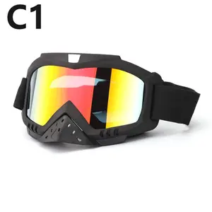 Motorcycle Off-Road Windproof Goggles, Outdoor Sports Anti-Scratch UV Protection, Cycling Safety Glasses, Durable Design, Motocross Goggles