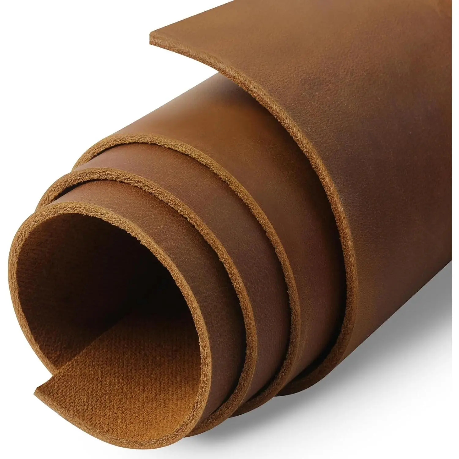 9"x12" Craft Tooling Leather Sheets, 1.8-2.0MM Thick Genuine Top Full Grain Crazy Horse Cowhide Leather for Sewing Crafts (Home Supplies Organizer/Storage Box Material)