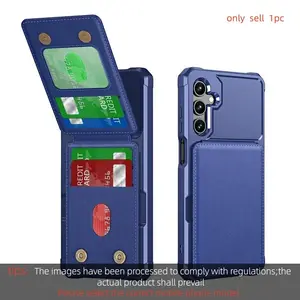 Card Slots Kickstand Wallet Case Casing Protective For Samsung Galaxy S26 S25 S24 S23 S22 S21 Ultra Plus A57 A37 A56 A36 A26 A55 A35 A54 A34 Cover