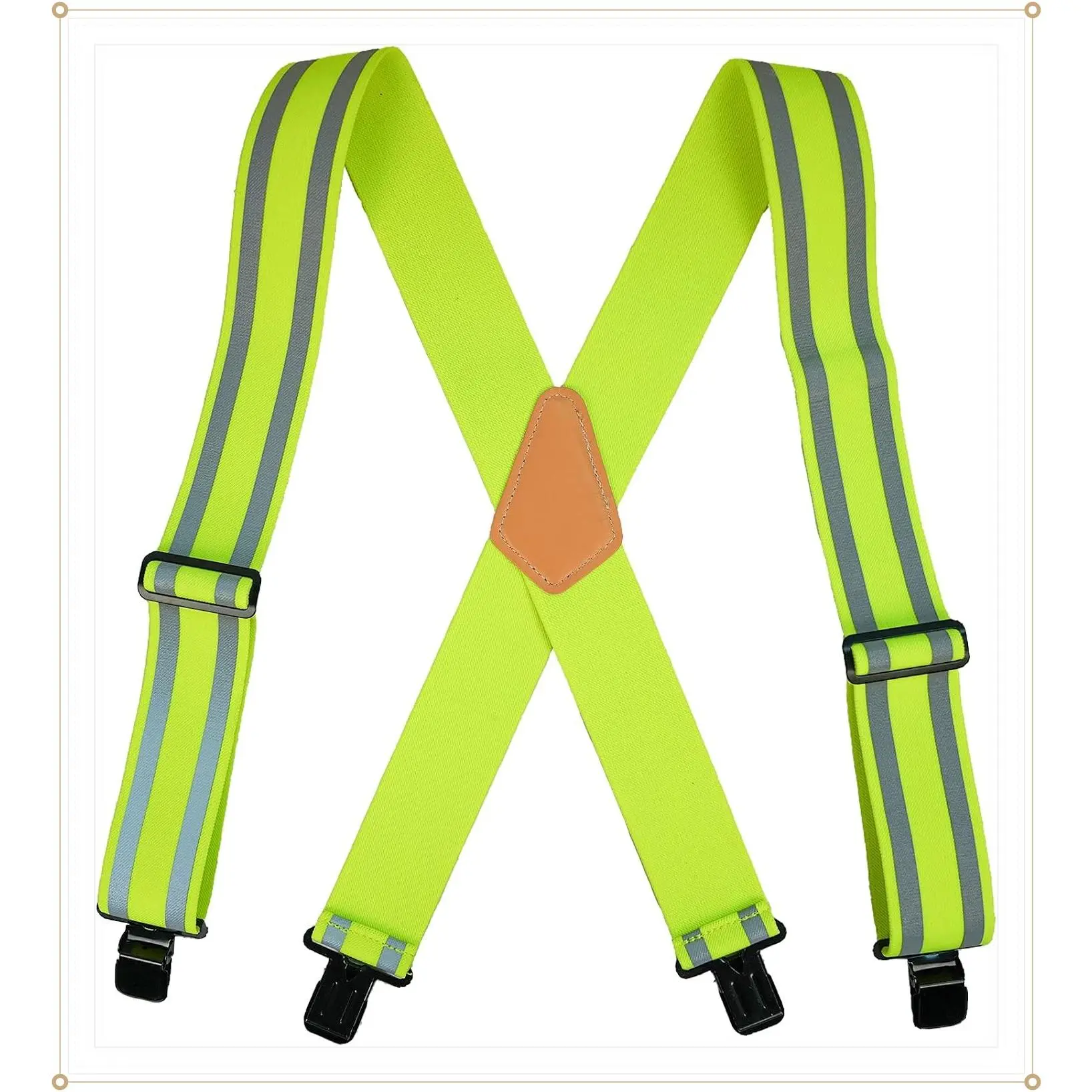 Safety Reflective Suspender Safety & High Visibility Men Work SuspenderGift