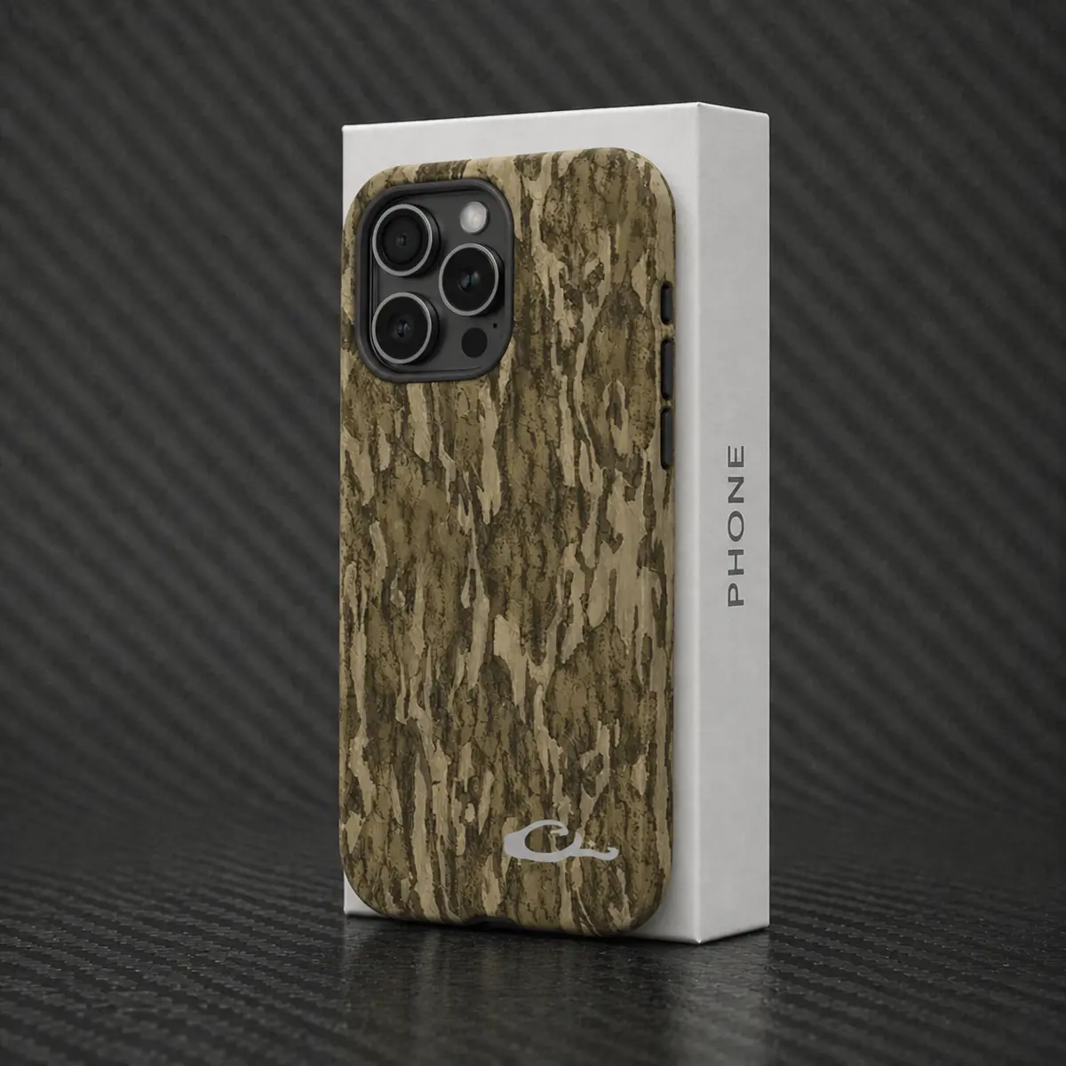 Waterfowl Camouflage Dual-Layer Phone Case - Hunting Theme, Magnetic, High-Def, Halloween Stickers, Male Gift, Protective, Shockproof Multi-Model Accessory for iPhone 17 ProMax,17,16,15,14,13,12,11,X Series & Samsung Galaxy S26,S25,S24,S23, Protection