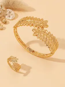 2pcs Elegant Earrings & Ring Set, Perfect for Daily Wear, Ideal Gift for Women, Stylish Accessory for Holidays