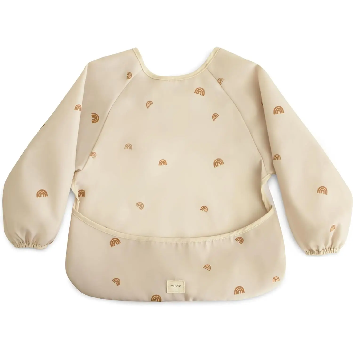 Long Sleeve Baby Bib |     Water Resistant Adjustable Fit for Ages 6-24 Months