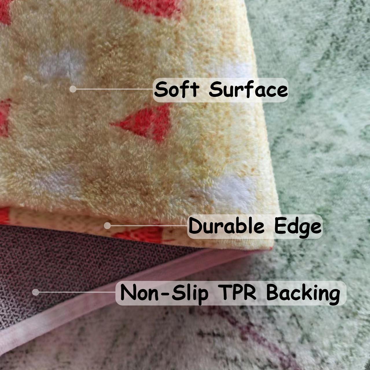 Boho Floral Pattern Hallway Runner Rug, Bohemian Style Rugs, 1 Count Non-slip Laundry Room Mat, Soft Non Shedding Washable Bed Carpet, Long Rug for Entryway Bedroom Kitchen Bathroom, Boho Area Rug