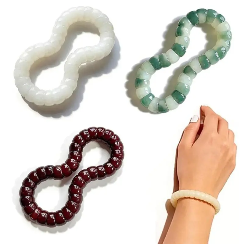 3PCS Fidget Bracelet, Fidget Bracelet for Women, Bodhi Bracelet Anxiety Relief Tool, Discreet Sensory Jewelry for Stress Management, Focus Enhancement During Work and Commutest