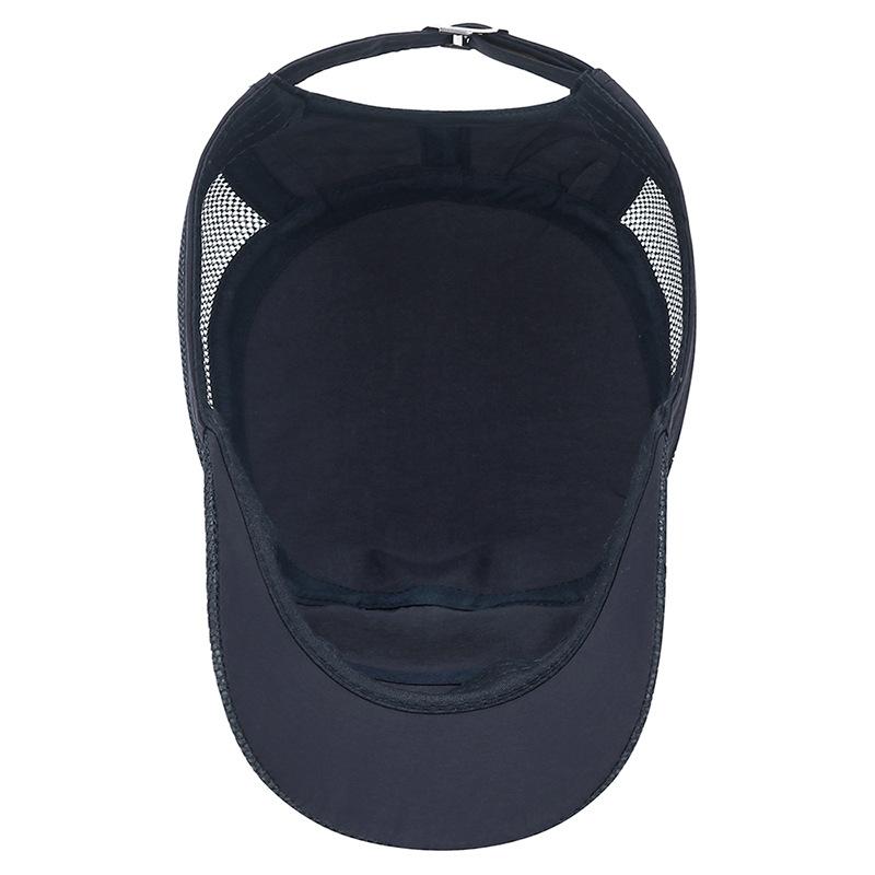 Unisex Adults' 2-Pack Flat Top Baseball Caps, All Seasons Quick-Dry Mesh Sun Protection, Breathable Thin Profile Sports & Outdoor Hats
