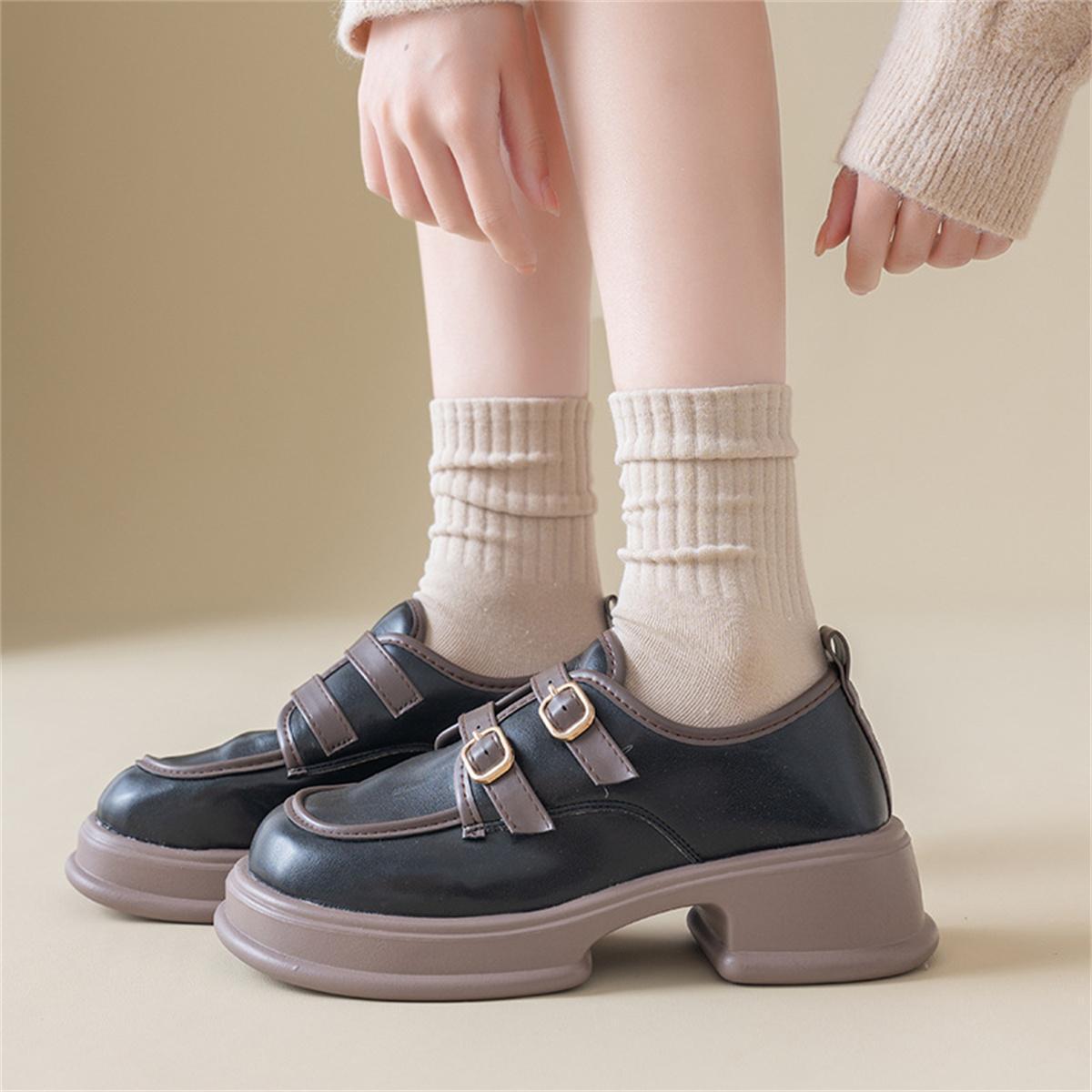 1 Pairs of Fashionable Long Socks for Men - Easy to Use & Clean, Simple & Versatile, Knitted Fabric, Classic Stripes, Daily Wear, Beige Plain Outfit Chainsaw