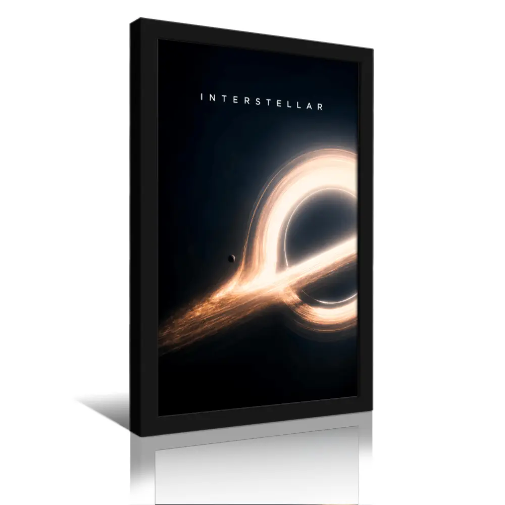 Interstellar Minimalist Poster |   Christopher Nolan |   Interstellar Gift |   Space Art, bedroom living room wall decoration modern room decoration bar luxury perfect car enthusiast abstract artistic decor