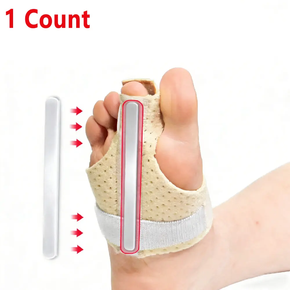1PC Adjustable Toe Deformity Corrector Splint, Foot Compression Wrap