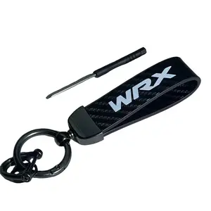 Subaru Car Keychain, Artificial Leather, Compatible with Forester, Xv, Outback, Legacy, Wrx, Impreza, Brz, Crosstrek, Ascent, Equate