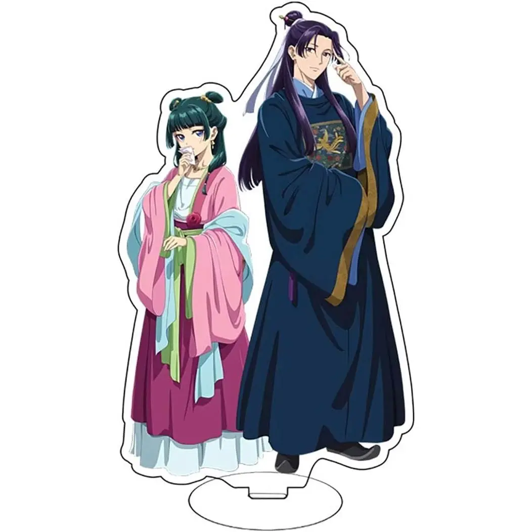 Maomao Figure Anime Apothecary Diaries Merch Jinshi Figure Acrylic Stand Desktop Ornament (1)