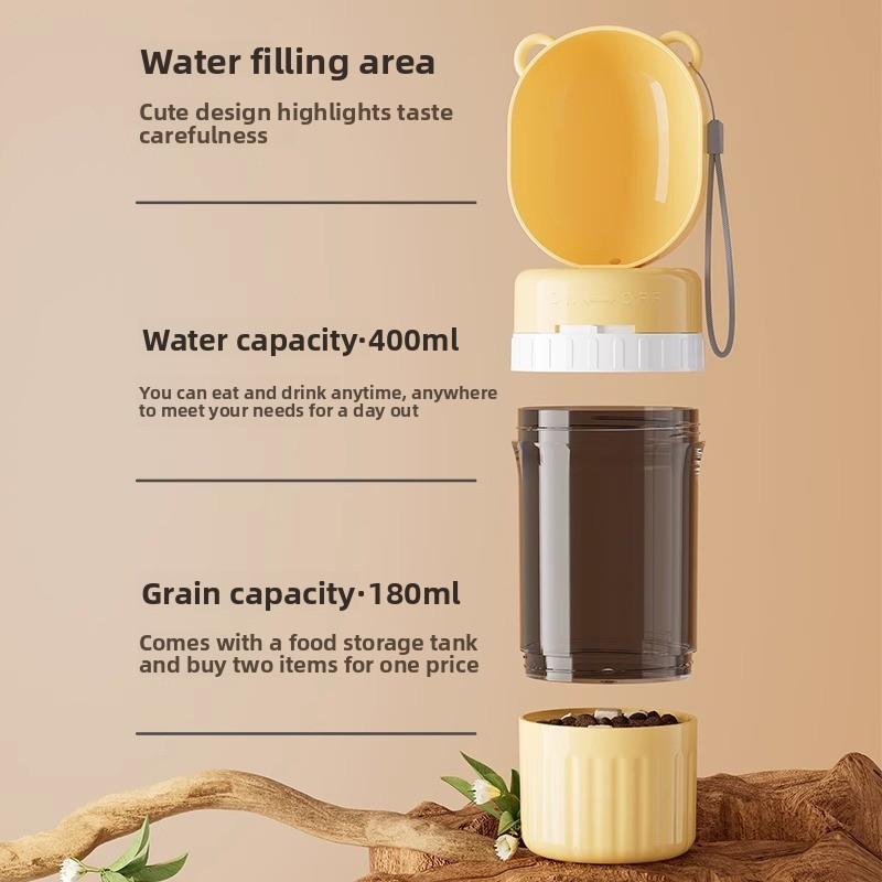 Dog Outdoor Water Bottle Portable Drinking Device Dog Water Bottle Pet Travel Cup Outdoor Drinking Pet Supplies