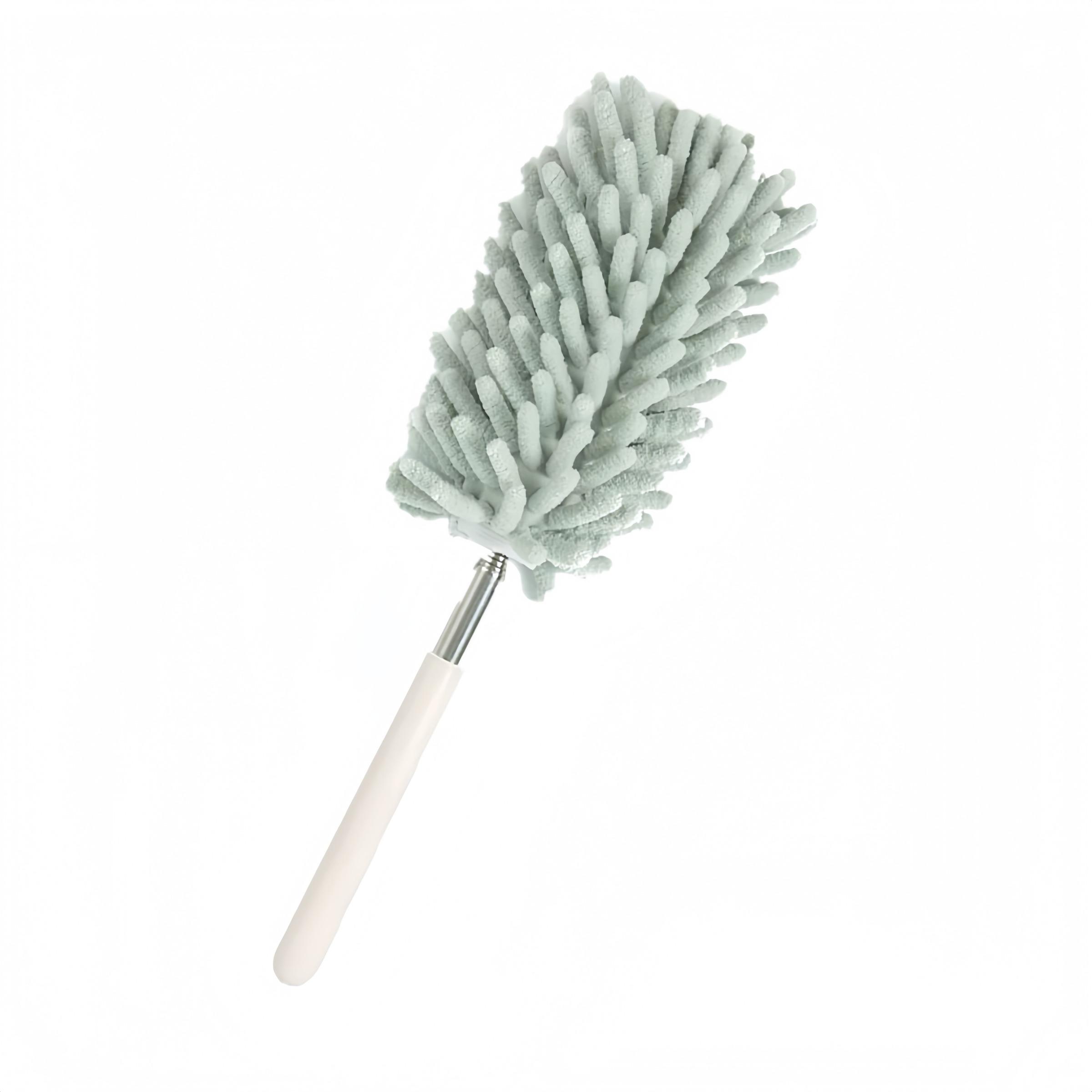 Mini Car duster brush, with a comfortable handle, extendable, ultra-fine fiber dusting tool, for indoor home and car cleaning, car cleaning tool, household cleaning tool, cleaner