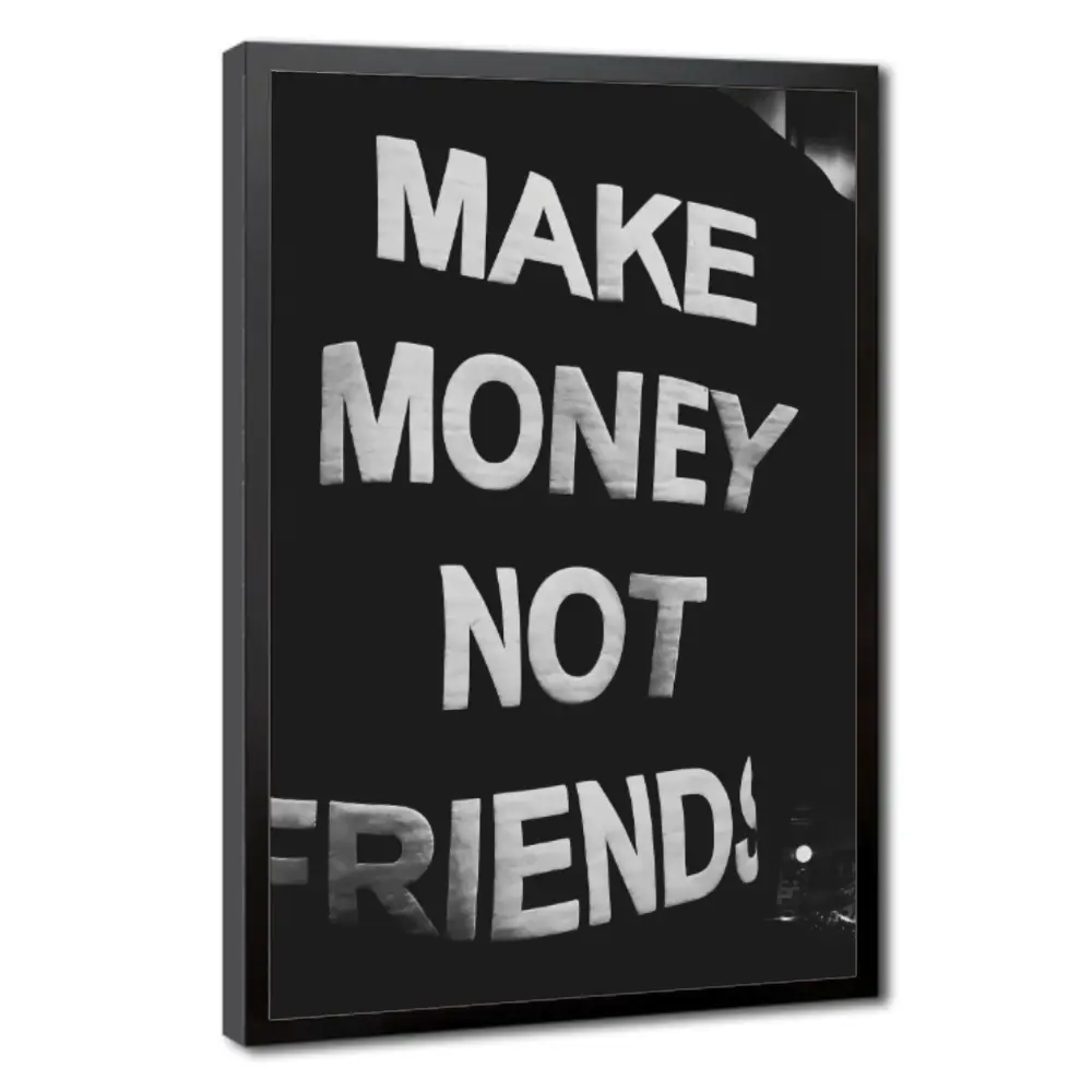 Make Money Motivation Wealthy Money Dollars Cash Luxury Artistic Print Creative Modern Decoration Items Canvas Poster  wall decor wall art posters victorian gothic wall art print religious black scripture custom photo hypebeast rustic cabin football manga