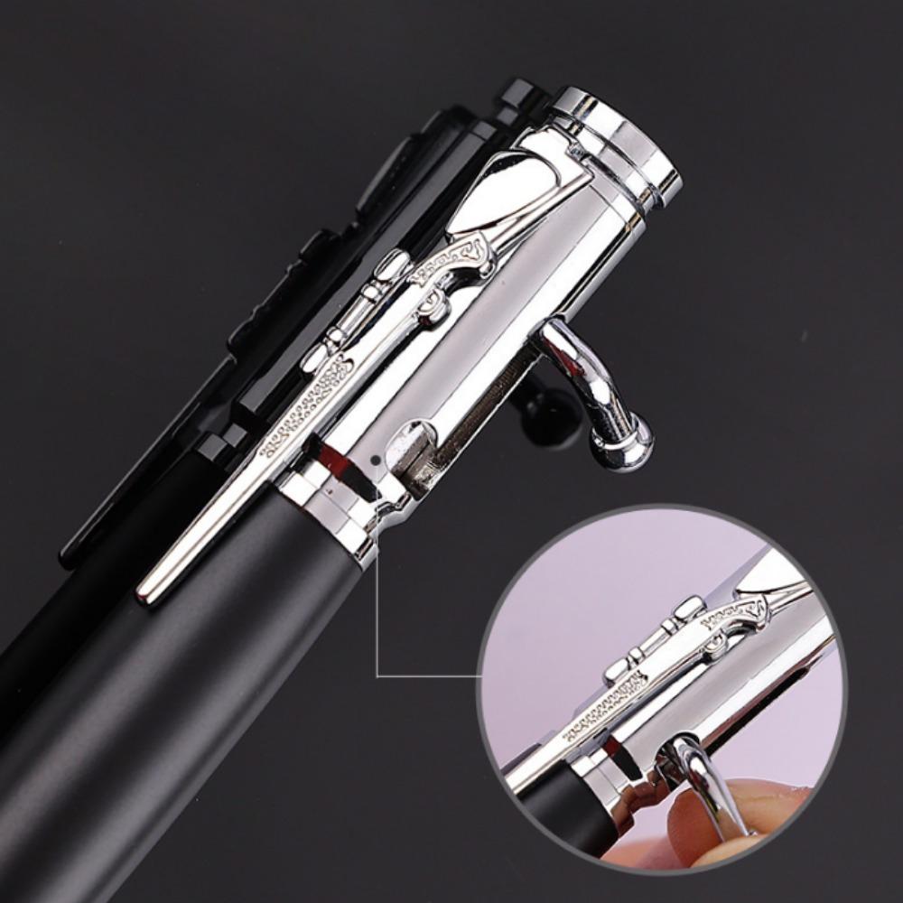 Bolt Action Pen, 3 Counts/set Ballpoint Pen, Writing Pen for Office School Student & Gift for Dad, Boyfriend, Husband, Replaceable Ink Pen, Stationery Tools, Aesthetic Pens, Office School Supplies, Ballpen Set, Specialty Pen, Unique Pens