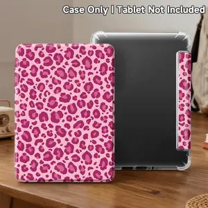 Full Leopard Print E-Reader Case, Smart Flip Cover with Auto Sleep/Wake, Reinforced Corners, Slim & Durable Shell for Kindle Paperwhite 11th(KPW5)/12th(KPW6), Youth Edition 2022/2024, Ideal Christmas Gift