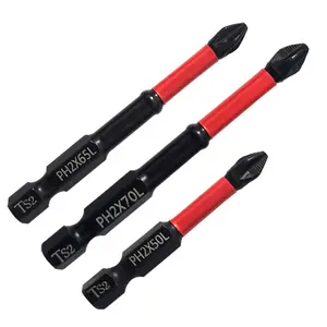High Torque Phillips Screwdriver Bit Set, Anti-slip Hex Shank Drill Bit Set, Power Tool Accessories for Electric Drill & DIY, Replaceable Screwdriver Bits