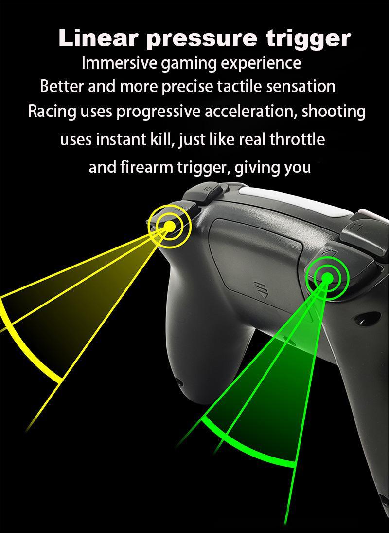 Trending New 4K TV Game Stick Ultra Handheld Game Player with Dual Wireless Controller – 50000+ Games – Family Game System