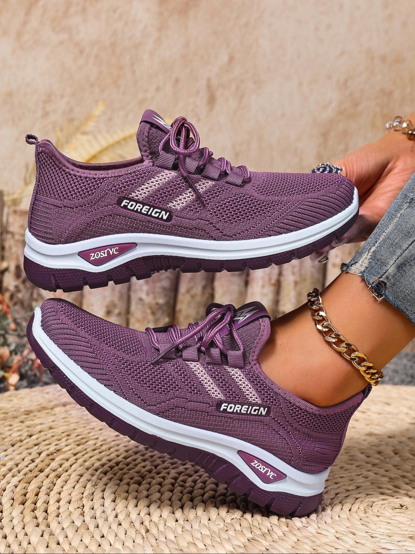 Women's New, Large Size Lightweight Soft Sole Shoes, Comfortable Non-Slip Walking Shoes, Lightweight Breathable Shoes, Perfect for Travel & Leisure Activities