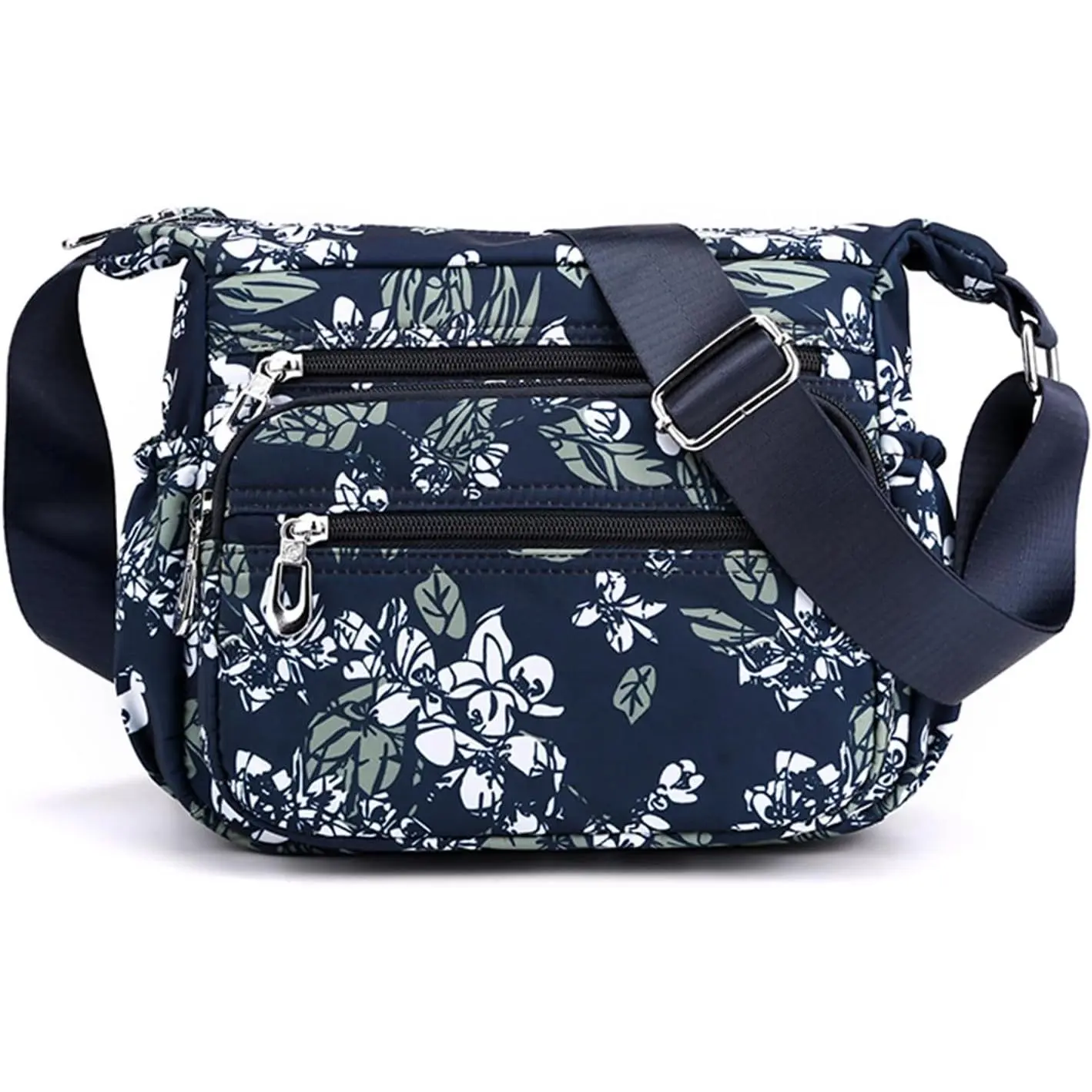 Crossbody Bags for Women, Medium Size  Handbags Satchel Purse with Multi Zipper Pockets