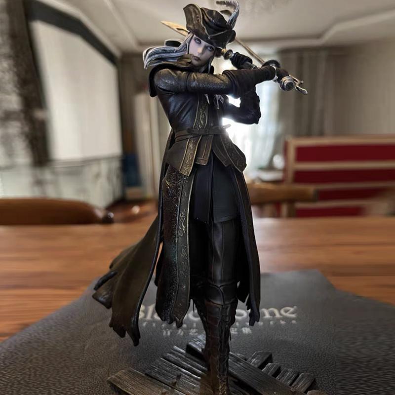Lady Maria Anime Bloodborne Figure Girl Pvc Action Figures Toy Game Statue Queen Yharnam Model Ornaments Decoraion Kids Gifts