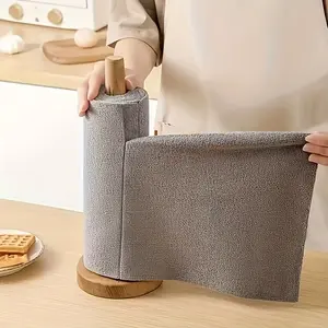 Microfiber Cleaning Towel Roll, Reusable & Disposable, Quick Dry, Tear-Apart, Stain Remover, Bathroom & Floor, No Residue, Microfiber Cleaning Cloths